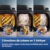 Philips Airfryer Series 5000 - Air Fryer Dual Basket with Steaming, 9L, RapidAir, 19 Cooking Modes, Up to 90% Less Fat, AirSteam, Steam Cleaning, HomeID (NA550/00) - Image 4