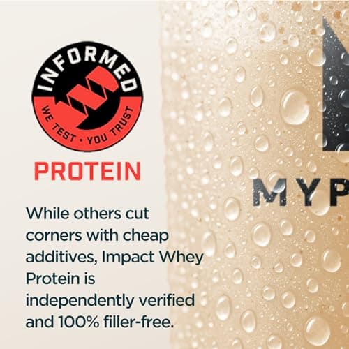 My Protein Impact Whey Protein Vanilla and Raspberry Flavour 1kg - Image 8