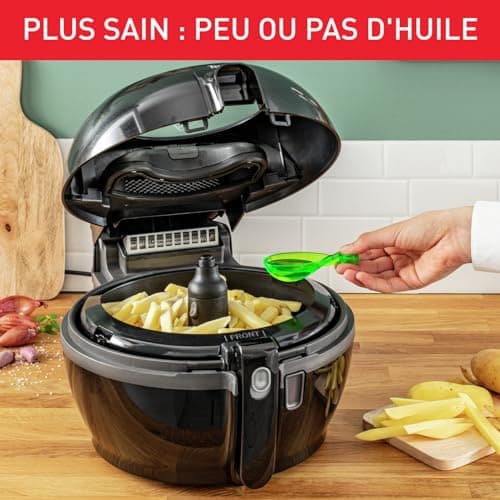 Tefal Actifry Extra Deep Fryer Oil Free 1.2 kg Fries, Odourless, Automatic Temperature Regulation, Brewing Blade, Glass Lid, Air Fryer FZ722815 - Image 5