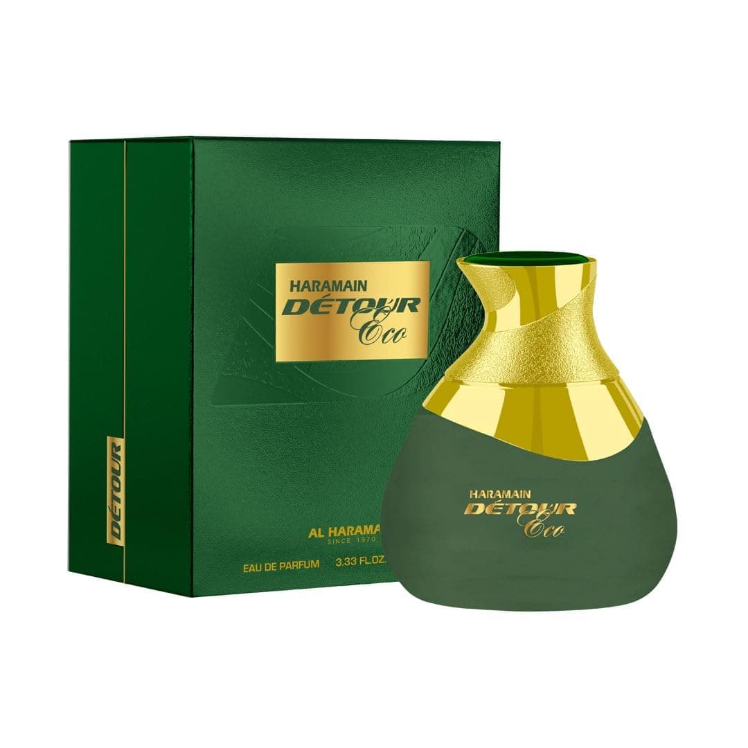 Al Haramain Detour Eco Eau de Parfum 100 ml – Oriental Woody Amber Fragrance – Long-Lasting – Intense Wake, Long-Lasting Fragrance – Luxury Fragrance – Unisex Men & Women - Image 10