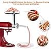 Metal Meat Grinder with Pusher and 3 Stuffing Tubes for Sausages, Durable Extension Fits All KitchenAid Models - Image 5