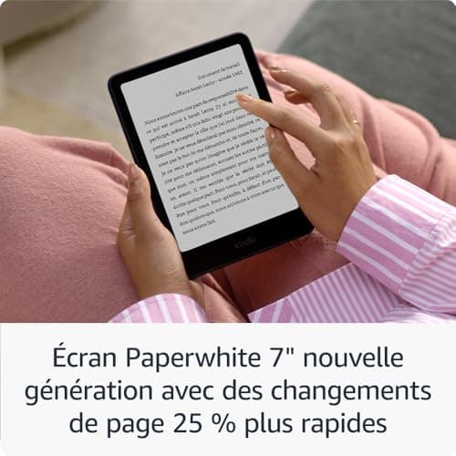 All-new Amazon Kindle Paperwhite (16 GB) – Our fastest Kindle ever, with new 7" glare-free display and weeks of battery life – Without Ads – Black - Image 5