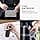 kwmobile Earphone Case Compatible with SteelSeries Arctis Gamebuds - Protective Silicone Case - Black - Image 6