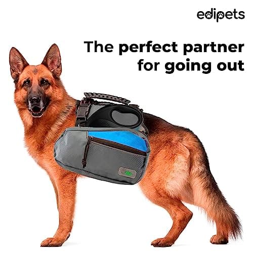 Edipets, Retractable Retractable Dog Lead, 5 and 8 Metres, Flexible Training and Walking Lead, for Small, Medium and Large Dogs (Black, 5 Metres) - Image 7