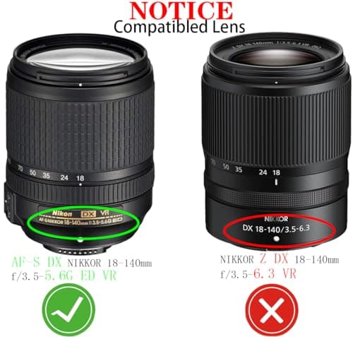 HB-32 Lens Hood for Nikon AF-S DX Nikkor 18-140mm f/3.5-5.6G Ed VR,18-105mm f/3.5-5.6G Ed VR,18-70mm/3.5-4.5G Ed-If, AF-S DX 18-135 mm/f3.5-5.6G, HUIPUXIANG sun visor 67 mm - Image 4