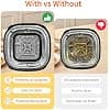 Ninja Crispi Air Fryer Oil Splash Guard Screen Magnetic Heat Resistant Splash Guard Compatible with Ninja Crispi FN101 Accessory (Splatter Guards) - Image 3