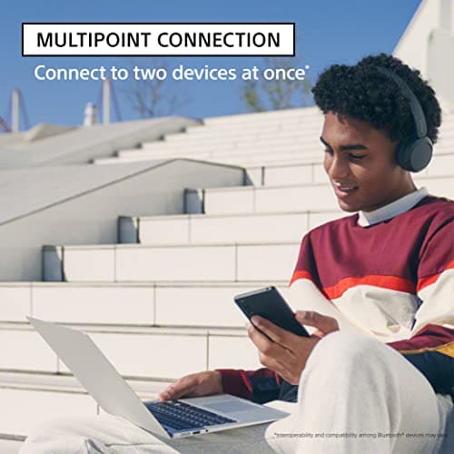 Sony WH-CH520 Wireless Bluetooth Supra-Ear with Microphone for Phone Calling, Black - Image 6