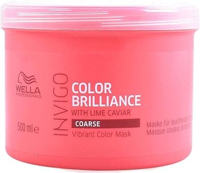 Wella Professionals Invigo Color Brilliance Hair Mask for Thick Hair, Professional Care for Coloured Hair, 500 ml - Image 1