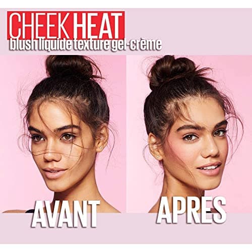 Maybelline New-York - Blush gel crème - Cheek Heat - Teinte : 20 ROSE FLASH - Contenance : 10ml - Image 7