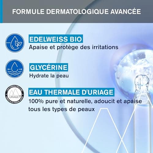 Uriage Refreshing Cleansing Jelly - Edelweiss Bio, Glycerine - Face, Eyes - Cleanses, Refreshes - Moisturizes, Soothes - Physiological pH - 94% Natural Ingredients - 150 ml - Image 4