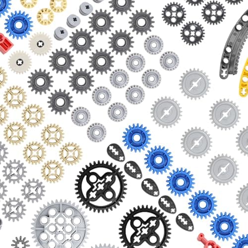 Technic Parts for Lego 213 Pieces Gearbox Gear and Axle Parts DIY Technic Vehicle Parts Compatible with Consumer Brands on the Market - Image 6