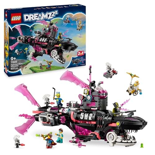LEGO Dreamzzz Le sous-Marin Requin des Cauchemars - Jouet Modulaire avec 2 Options De Construction - 2 Engins Volants Amovibles & 5 Minifigurines Dont Astrid - Cadeau Garçon Ou Fille Dès 9 Ans 71500 - Image 3