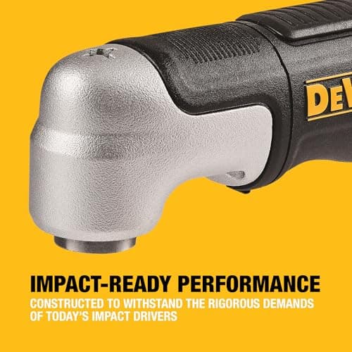 DEWALT - Compact right angle gearbox - right angle impact accessory - DT20500-QZ - Image 6