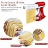 COFUN 3 in 1 Pasta Machine Accessories for KitchenAid Pasta Processor Stainless Steel Pasta Accessory, Includes Pasta Sheet Roller, Spaghetti Cutter, Fettuccine Cutter - Image 6