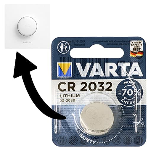 AccuCell Battery Compatible with Philips HUE Smart Button 1 x Varta CR2032 Lithium Battery IEC CR 2032 - Image 3