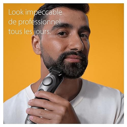 Braun Tondeuse À Barbe Professionnelle Series 7 BT7420, Electrique, ProBlade, Rasoir de Précision, Styling Grâce À 40 Réglages De Longueurs, Accessoires, Base De Recharge, Étui De Voyage - Image 3