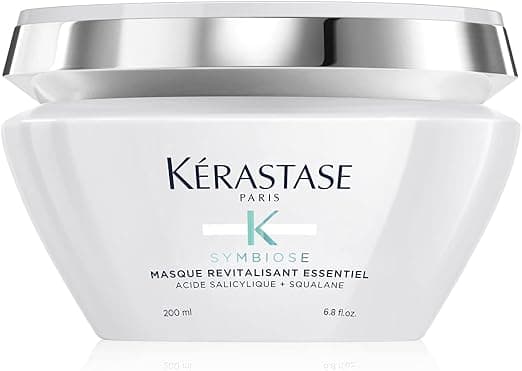 Kérastase | Symbiose, Masque Nourrissant Anti-Pelliculaire, Pour Cheveux Abîmés, Sans Sulfate, Masque Revitalisant Essentiel, 200 ml