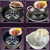 Cuiseur vapeur réglable en acier inoxydable 304 Insert pliable pour autocuiseur et Instant Pot, 16-24 cm - Image 6