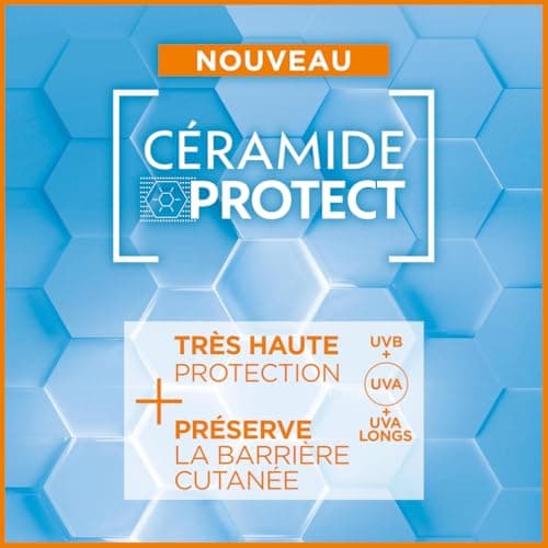 GARNIER Ambre Solaire Sensitive Expert+ - Lait Solaire FPS 50+ - Protège des UVA, UVB, & UVA Longs - Texture Légère - Résiste à L'eau - Céramides - Tous Types de Peaux - 175 ml - Image 4