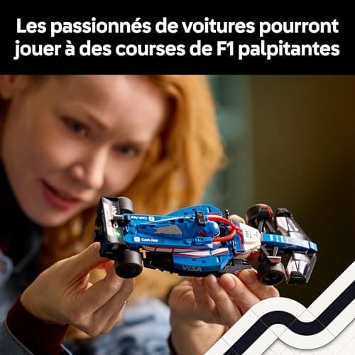 LEGO Speed Champions Voiture F1 Visa Cash App RB VCARB 01 - Maquette à Construire d'un véhicule de Formule 1 - Minifigurine Collector de Pilote de Course - Idée de Cadeau pour Adulte 77246 - Image 5