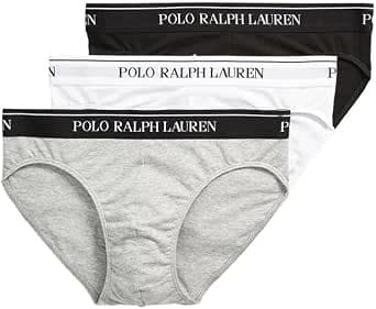 Ralph Lauren Low Rise BRF-3 Pack 714835884003 Polo Shirt, Large, Multi-Colour, Large, Multicolored, L