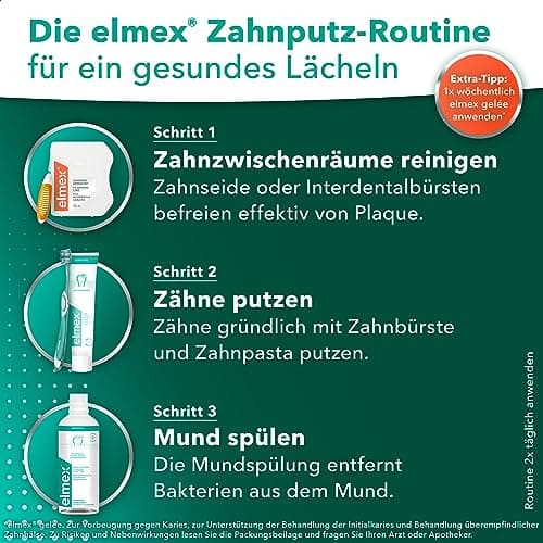 elmex Sensitive Zahnspülung, 400 ml - Mundspülung bietet Extraschutz vor schmerzempfindlichen Zähnen, ohne Alkohol - Image 7