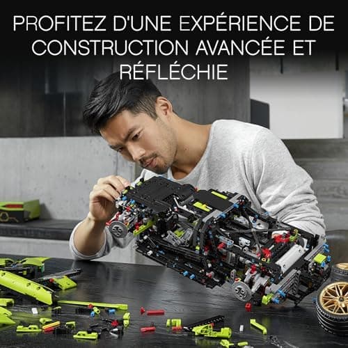 LEGO 42115 Technic Lamborghini Sián FKP 37, Maquette de Voiture à Construire, Modèle Réduit, Construction pour Adultes, Idée Cadeau Hommes et Femmes - Image 5