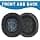 Adhiper Arctis 7 Pcs Foam Ear Pads Ear Pads for SteelSeries Arctis Pro/Arctis 9X/Arctis 7/Arctis 5/Arctis 3/Arctis 1 Gaming Headset Breathable Mesh (Blue) - Image 6