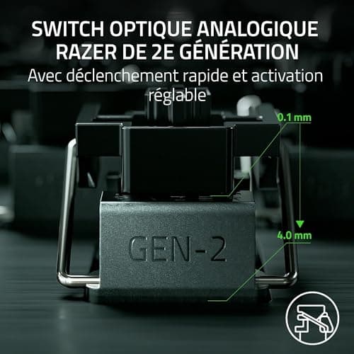 Razer Huntsman V3 Pro Mini - 60% Analog Optical Esports Keyboard - FRENCH Layout - Image 4