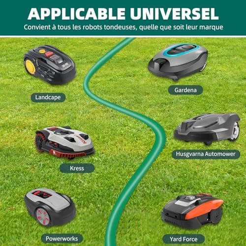 HAUSPROFI Robot Lawnmower Cable 100 m Universal Compatible Robot Lawnmower Wire, Quality Tinned Copper Peripheral Cable, Cable for Husqvarna, Worx, Gardena, Bosch, Yard Force etc - Image 6