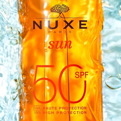 Nuxe Sun SPF50 huile solaire bronzante visage et corps 150ml - Image 3