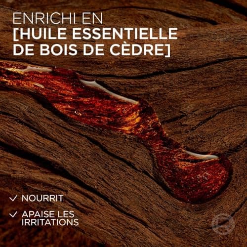 L'Oréal Men Expert BarberClub- Crème Nourrissante pour Barbe & Visage - Texture Légère & Non Grasse - Absorption Rapide - À l'Huile Essentielle de Bois de Cèdre - 50 ml - Image 6