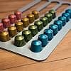 PODY • Stand, Coffee Pod Storage • Adhesive • Compatible Nespresso Classic • Silver Composite Aluminium - Image 6