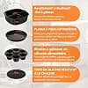 11 Pieces Air Fryer Accessory for Philips 2000 Series 6.2L, Ninja Air Fryer MAX PRO 6.2L, AirFryer Accessory Compatible with COSORI XXL 5.5L-6.4L Dual Blaze 6.4L/Turbo Tower Pro 10.8L - Image 4