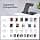 EXW 3 in 1 Charging Dock, Iphone Induction Charger for iPhone 17/16/15/14/13/12/Pro/Max, Apple Charging Station for Apple Watch, Wireless Charging Station for AirPods 2/3/Pro (Black) - Image 4
