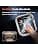 TOCOL 2-Piece Case for Apple Watch SE 3/2/1 Series 6/5/4 40 mm, Built-in Tempered Glass Screen Protector Full Coverage, Sensitive Touch, Anti-Bubble, Shockproof, Clear/Black - Image 5