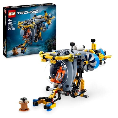 LEGO Technic Le sous Marin de Recherche en Haute mer - Jouet de Construction pour garçon et Fille dès 9 Ans avec Cockpit et hélices - Jeu créatif et Cadeau pour Enfants passionnés de Science 42201 - Image 3