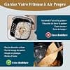 Baking Paper Air Fryer for Ninja Double Stack Air Fryer SL300EU, 100pcs Baking Paper Accessories Air Fryer for Ninja Double Stack 7.6L SL300EU, Dish Air Fryer Ninja - Image 4