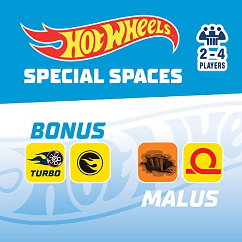 Lisciani - Hot Wheels - Speed Race Game - Goose Game from 5 Years - Classic Board Game for 2 to 4 Players - Race Theme - Stimulates Logic, Memory and First Calculations - Dynamic Game - Image 6