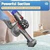 Mini Motorised Brush for Mattresses, Upholstery Fabrics and Stairs Compatible with Dyson V15 V11 V10 V8 V7 Nickel - Image 4