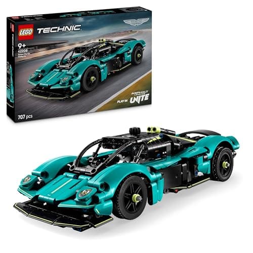 LEGO Technic Aston Martin Valkyrie 42208 Racing Car Toy - Buildable Model with V12 Engine & Butterfly Doors - Collector's Gift for Boys or Girls from 9 Years - Image 2