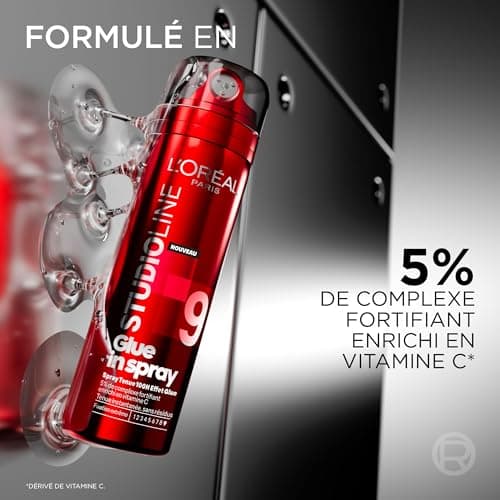 L'Oréal Paris - Styling Spray 100h* Glue Effect - Extreme Fixation - Precise Application Micro-Diffusion - Fortifying Complex - Studio Line - Image 6