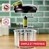 Tefal K1320404 Manual Chopper 5 Seconds Chopper Vegetable Meat Nuts Onions with Stainless Steel Blades for Quick and Easy Cooking, Black and Green, 900 ml - Image 5