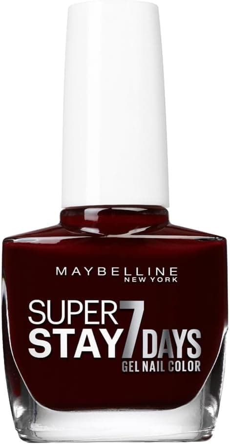 Maybelline Maybelline New York – Professional Nail Polish – Gel Technology – Super Stay 7 Days – Colour: Couture Red (287)