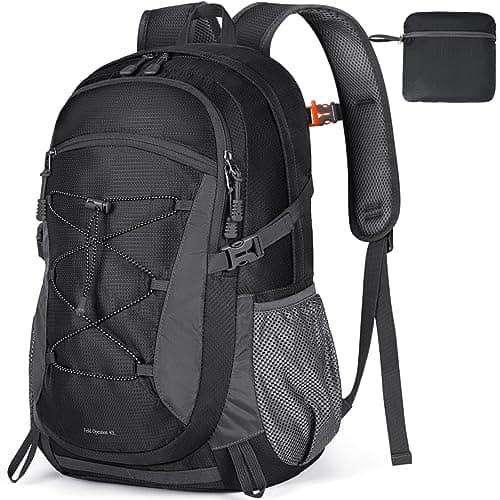 RAINSMORE Hiking Backpack 40L Ultralight Foldable Travel Backpack Men Women Waterproof Trekking Backpack Large Capacity for Mountaineering Climbing Sport Camping - Image 2