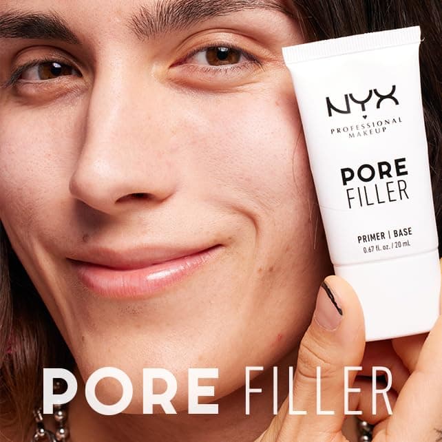 NYX Professional Makeup Pore Filler Primer, Makeup Primer, Blurring Effect for Reduced Pores and Unified Complexion, Enriched with Vitamin E, Vegan Formula, 20 ml - Image 7
