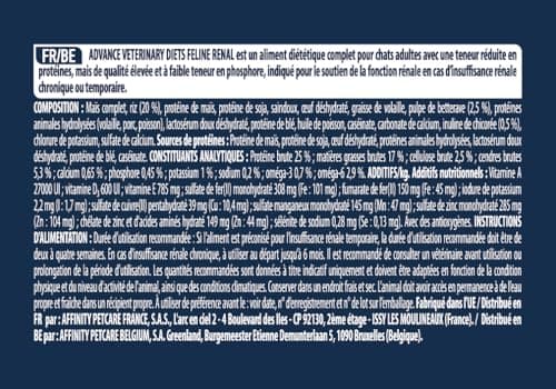 Advance Veterinary Diets Renal Failure - Dry Food for Cats with Chronic Kidney Disease - 8 kg - Image 7