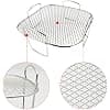 Air Fryer Grill Accessories, Stainless Steel Grill & Steaming Rack for 3.5-5.8QT, Dehydration Rack for Ninja Power Air Fryer (20.5x20.5x9cm) - Image 3