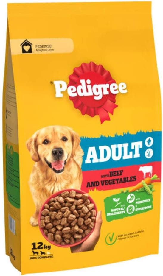 Pedigree Pedigree (R) Adult Dog Pedigree Complete Dry Beef Vegetables 12kg