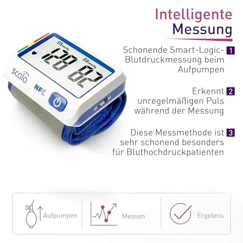 Scala SC 6027 NFC Wrist Blood Pressure Monitor 60270 - Image 7